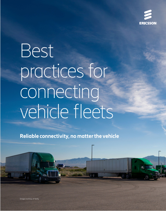 Best practices for connecting vehicle fleets | Ericsson