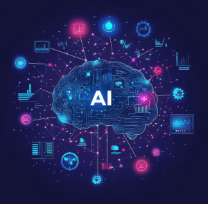Dashboard showing AI-powered B2B ecommerce personalization metrics and customer conversion data