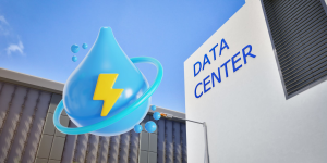 Large AI data center facility operating in a drought-affected region of the United States
