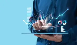 Infographic showing machine learning transforming account-based marketing with dynamic buyer personas and intent data