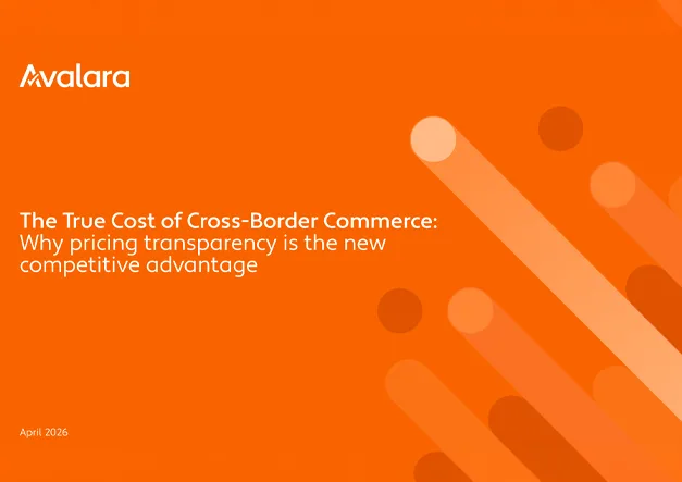 True Cost of Cross-Border commerce