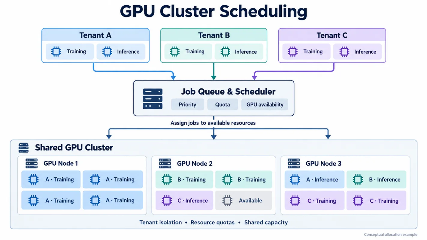 GPU Cluster Scheduling for Efficient Multi-Tenant AI...