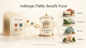 Anthropic Commits 5% of Shares to Public Benefit Fund