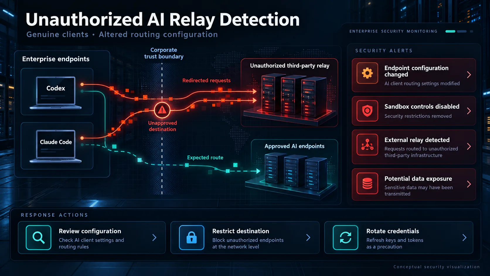Unauthorized AI Relays Reconfigure Codex and Claude Code